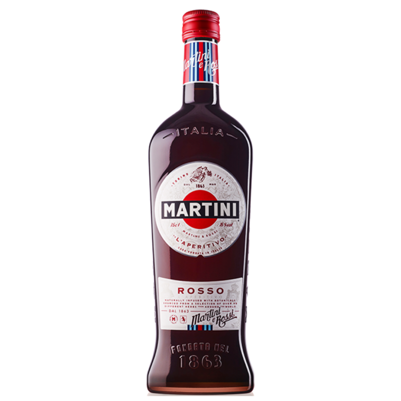 Martini Rosso Sweet Vermouth 1000ML bottle – iconic Italian sweet vermouth for classic cocktails available online in Nepal