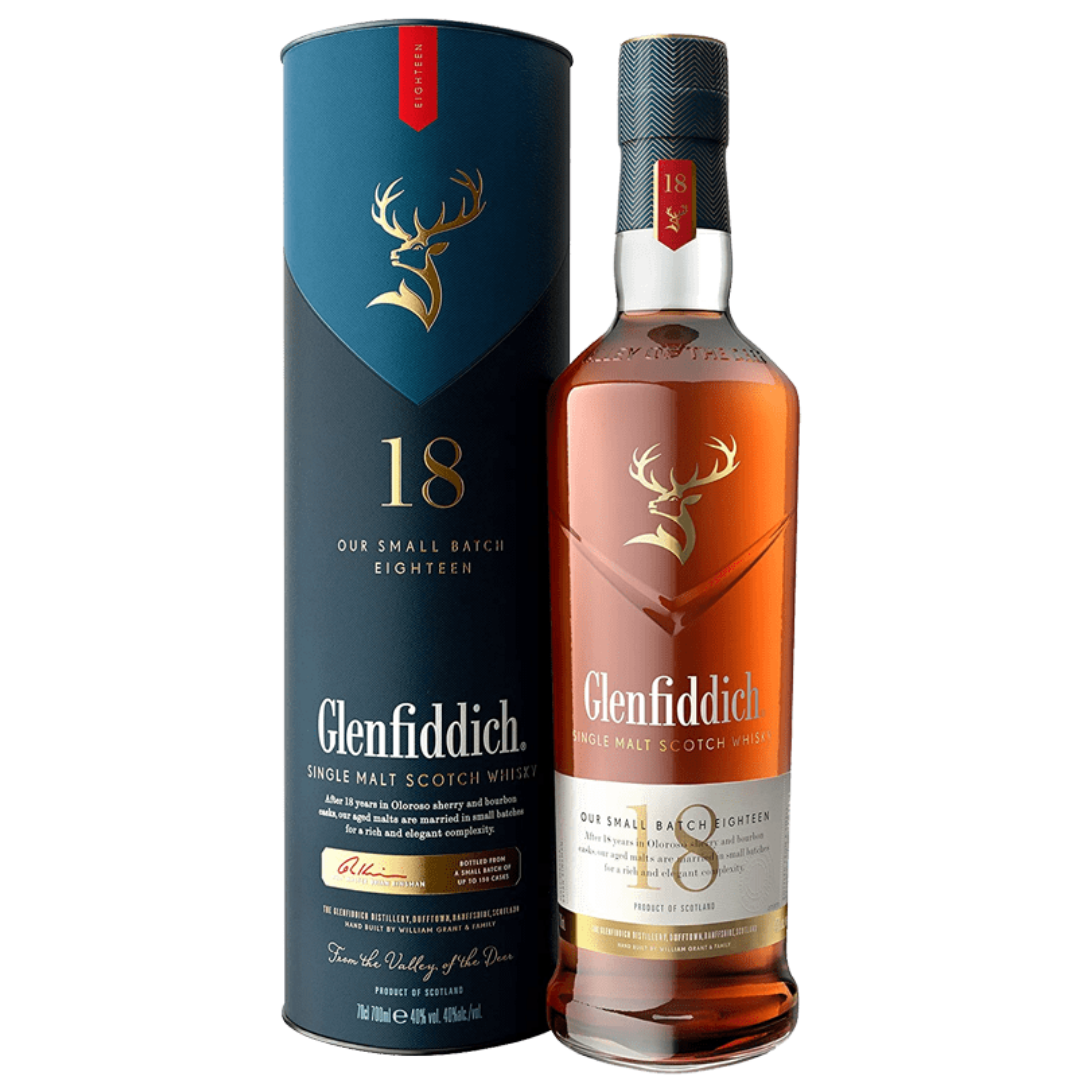 Glenfiddich 18 Years Old 700ML | Buy Single Malt Whisky Online in Nepal Glenfiddich 18 Years Old 700ML bottle – premium Speyside single malt whisky available in Nepal