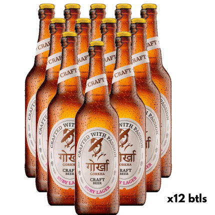 Gorkha Craft Ruby Lager - 650ML