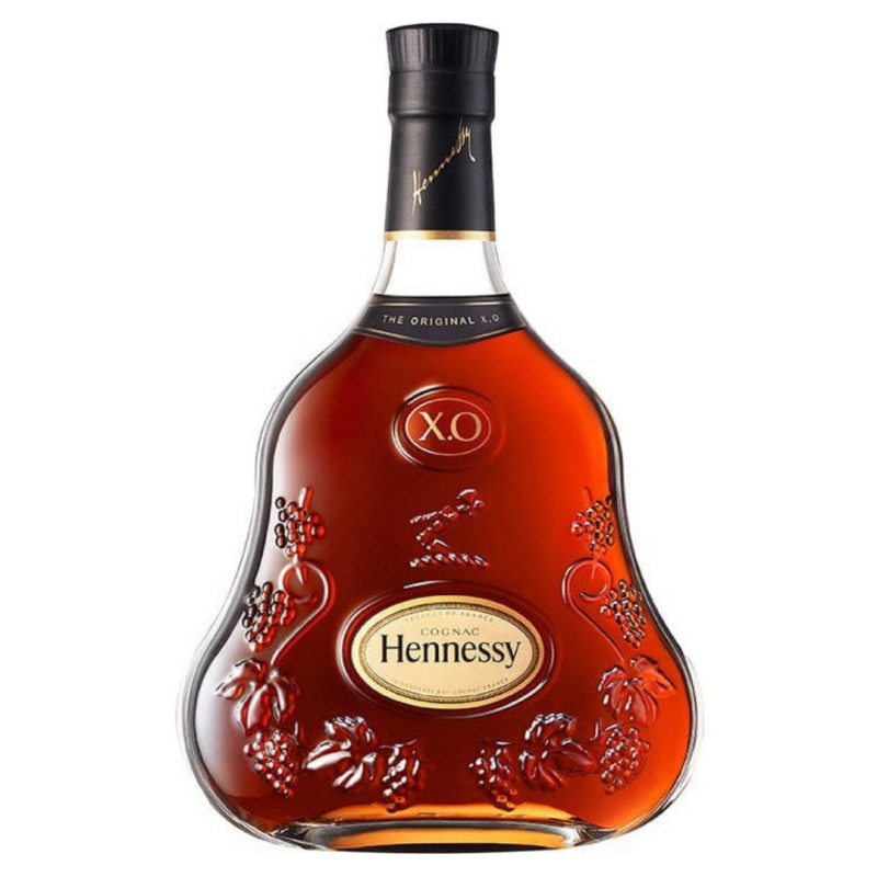 Hennessy XO 700ML Extra Old French cognac bottle