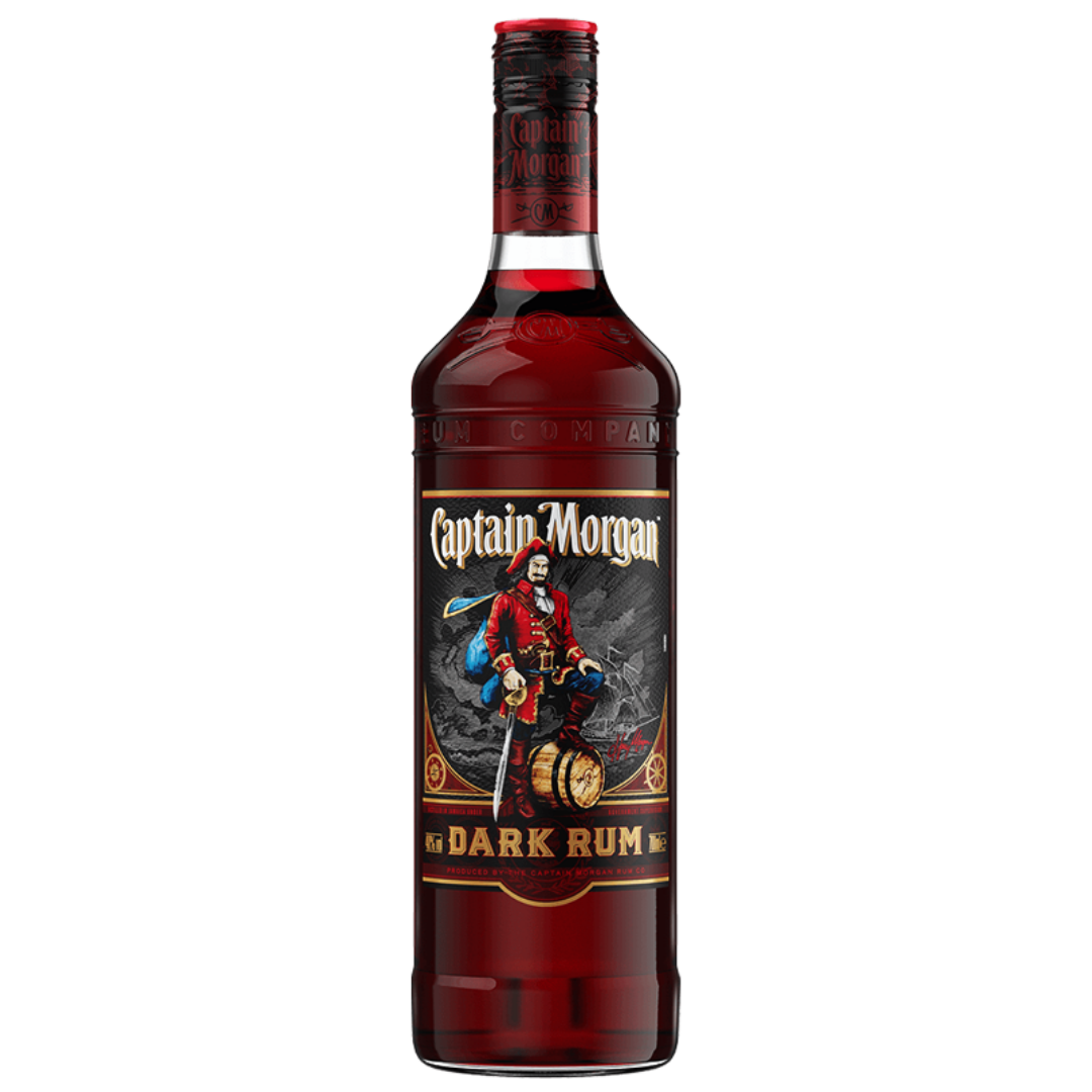 Captain Morgan Dark 1000ML | Rich Dark Rum in Nepal Captain Morgan Dark 1000ML dark rum bottle in Nepal