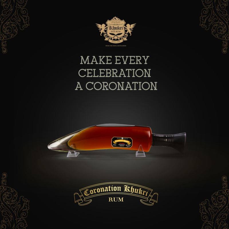 Khukuri Rum Coronation Nepal
