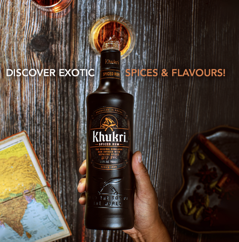 Khukuri Rum Spiced 750ML Nepal