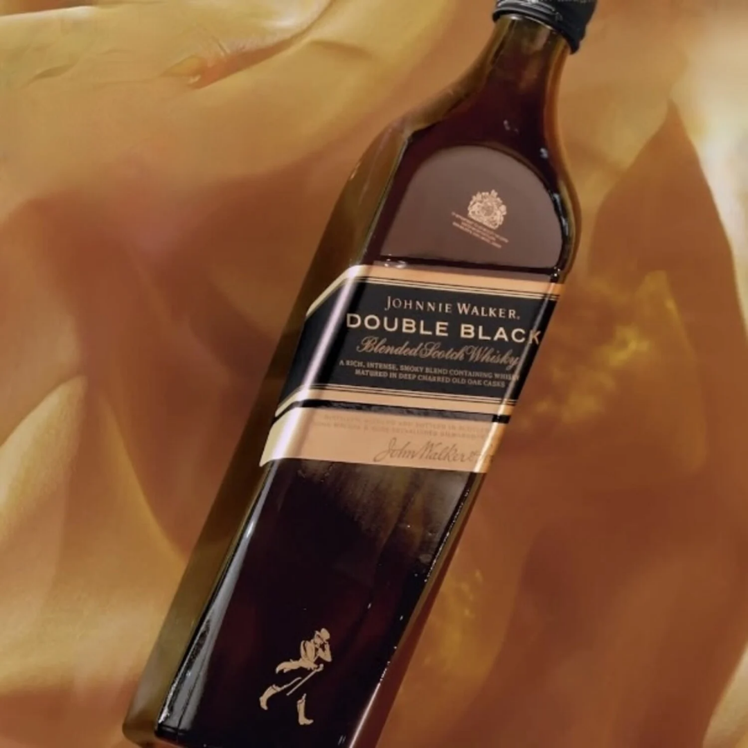 Johnnie Walker Double Black blended Scotch whisky bottle – original Double Black whisky in Nepal