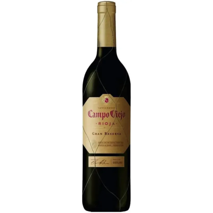 Campo Viejo Gran Reserva 750ML Spanish red wine bottle showcasing premium Rioja Gran Reserva packaging