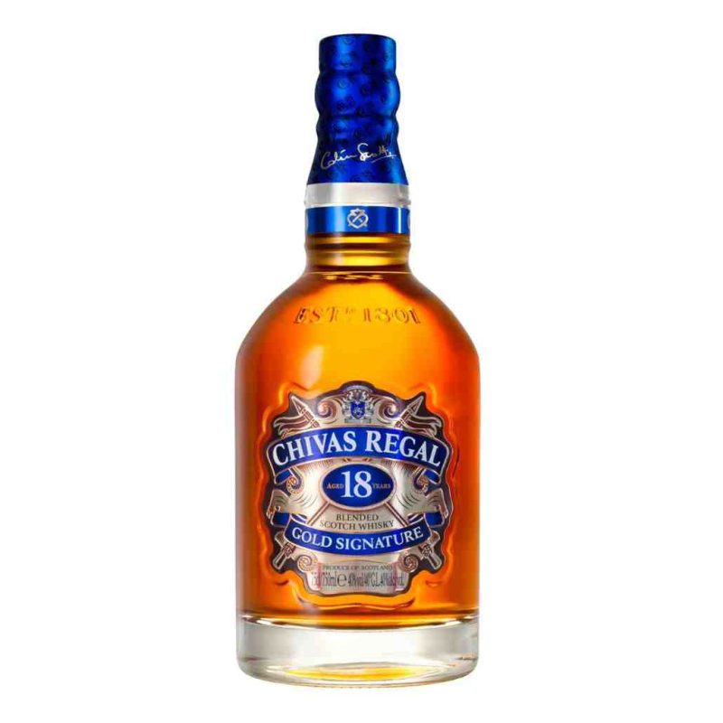 Chivas Regal 18 Years 750ML bottle – Premium blended Scotch whisky in Nepal, available at Tipsy Nepal