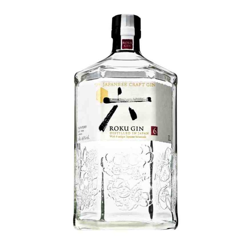 Roku Gin 1000 ML premium Japanese craft gin bottle available in Nepal