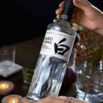 Premium Haku Vodka 1000 ML Japanese vodka bottle with bamboo charcoal filtration